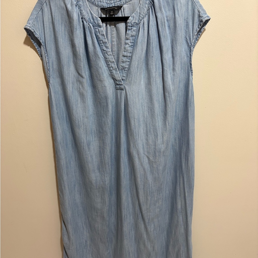 Banana Republic Soft Blue midi dress